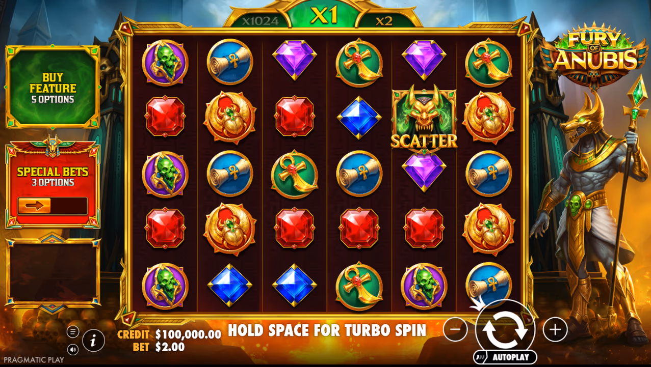 Fury of Anubis artwork